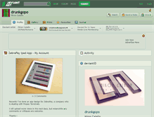 Tablet Screenshot of drunkgopo.deviantart.com