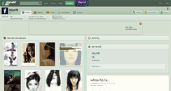 Desktop Screenshot of missvb.deviantart.com