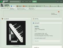 Tablet Screenshot of ipathia.deviantart.com
