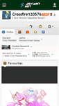 Mobile Screenshot of crossfire120576.deviantart.com