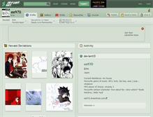 Tablet Screenshot of ee970.deviantart.com