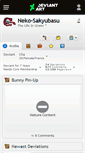 Mobile Screenshot of neko-sakyubasu.deviantart.com