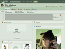 Tablet Screenshot of neko-sakyubasu.deviantart.com