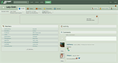 Desktop Screenshot of lazy-grain.deviantart.com