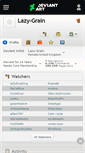 Mobile Screenshot of lazy-grain.deviantart.com