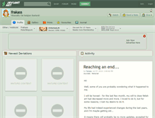 Tablet Screenshot of frakass.deviantart.com
