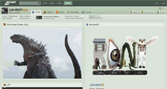Desktop Screenshot of ldn-rdnt.deviantart.com
