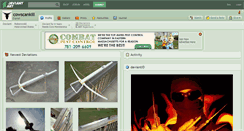 Desktop Screenshot of cowscankill.deviantart.com
