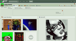 Desktop Screenshot of candy-shards.deviantart.com