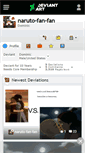 Mobile Screenshot of naruto-fan-fan.deviantart.com