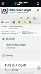 Mobile Screenshot of chibi-fallen-angel.deviantart.com