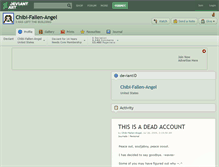 Tablet Screenshot of chibi-fallen-angel.deviantart.com