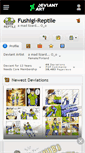 Mobile Screenshot of fushigi-reptile.deviantart.com