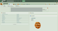 Desktop Screenshot of cookie3plz.deviantart.com