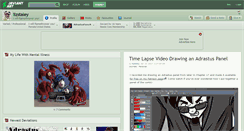 Desktop Screenshot of lizstaley.deviantart.com