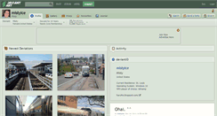Desktop Screenshot of mistyice.deviantart.com