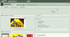 Desktop Screenshot of liloandstitch.deviantart.com