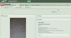Desktop Screenshot of icelevantine.deviantart.com