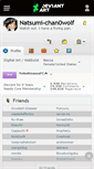 Mobile Screenshot of natsumi-chan0wolf.deviantart.com