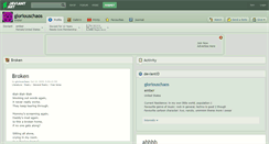 Desktop Screenshot of gloriouschaos.deviantart.com