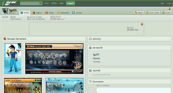 Desktop Screenshot of lgp85.deviantart.com