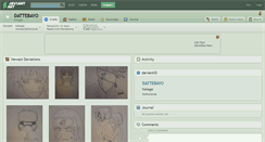 Desktop Screenshot of dattebayo.deviantart.com