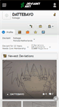 Mobile Screenshot of dattebayo.deviantart.com