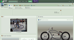 Desktop Screenshot of mac7.deviantart.com