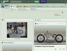 Tablet Screenshot of mac7.deviantart.com