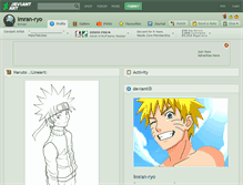 Tablet Screenshot of imran-ryo.deviantart.com