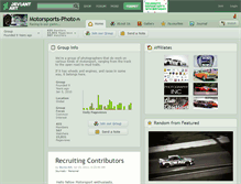 Tablet Screenshot of motorsports-photo.deviantart.com