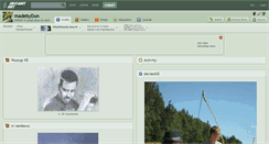 Desktop Screenshot of madebydun.deviantart.com