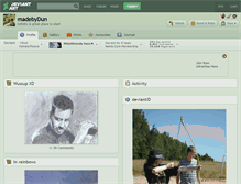 Tablet Screenshot of madebydun.deviantart.com