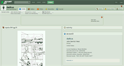 Desktop Screenshot of dadicus.deviantart.com