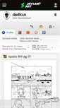 Mobile Screenshot of dadicus.deviantart.com