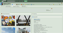 Desktop Screenshot of nightmarebros.deviantart.com