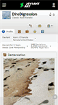 Mobile Screenshot of diredigression.deviantart.com