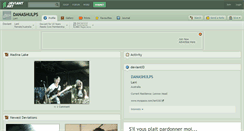 Desktop Screenshot of danashulps.deviantart.com