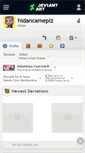 Mobile Screenshot of hidancameplz.deviantart.com