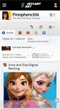 Mobile Screenshot of firesphere306.deviantart.com