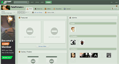 Desktop Screenshot of fatalfemale.deviantart.com
