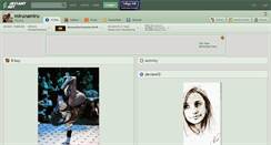 Desktop Screenshot of mirunamiru.deviantart.com