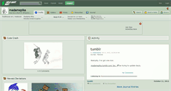 Desktop Screenshot of madamepika.deviantart.com