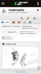 Mobile Screenshot of madamepika.deviantart.com