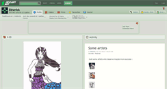 Desktop Screenshot of etherick.deviantart.com