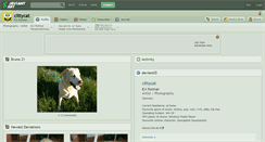 Desktop Screenshot of cittycat.deviantart.com