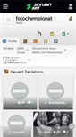 Mobile Screenshot of fotochempionat.deviantart.com