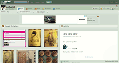 Desktop Screenshot of a-chanx3.deviantart.com