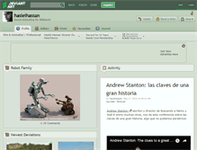 Tablet Screenshot of hasielhassan.deviantart.com