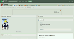 Desktop Screenshot of kanpai.deviantart.com